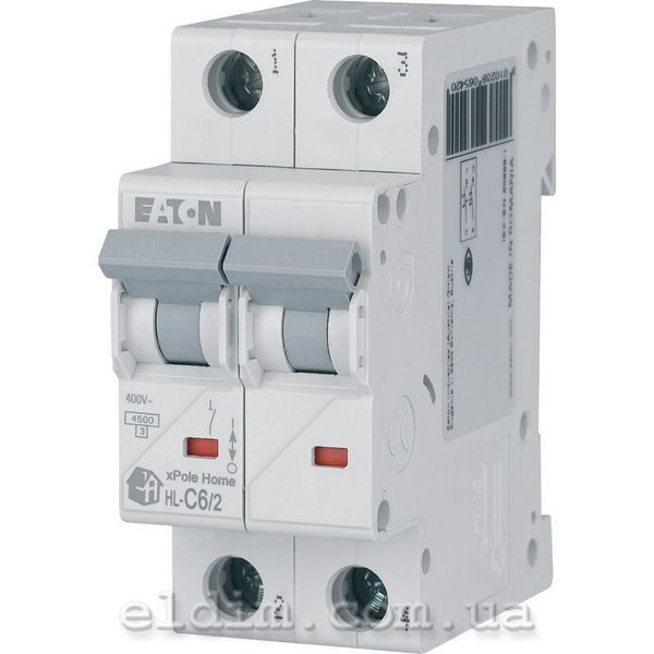 Автоматический выключатель Eaton, HL-C10/2, 2P 10A HL-C10/2 фото